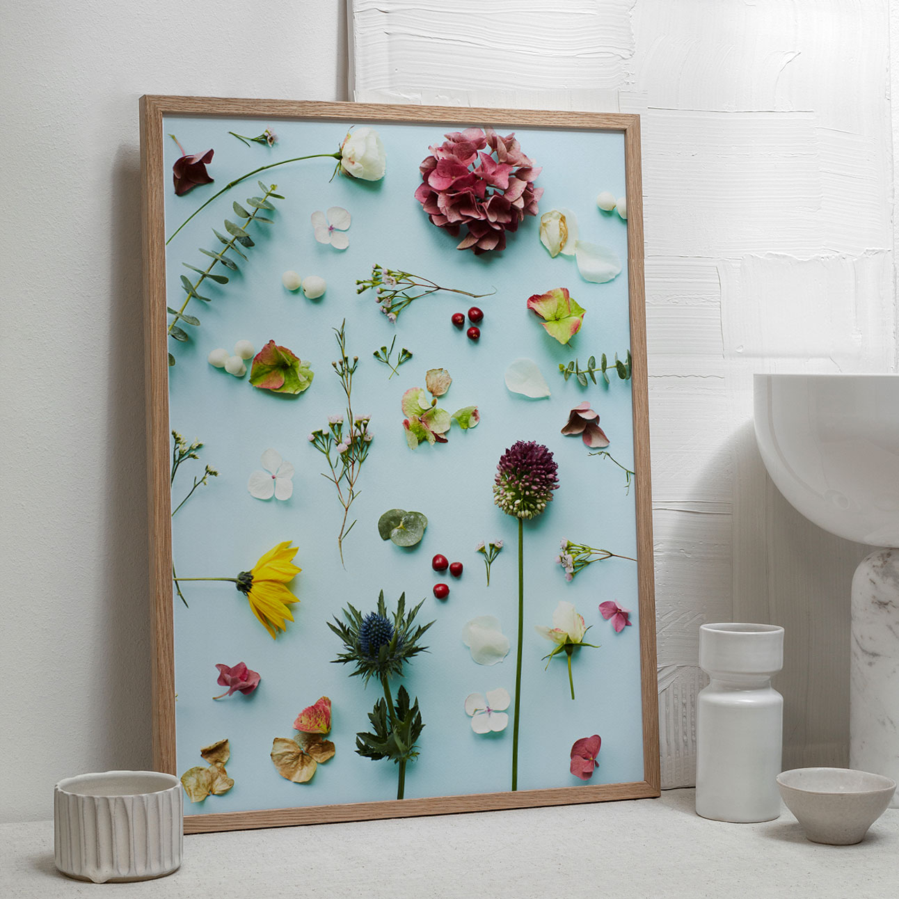 Blue Flower av Camilla Schmidt