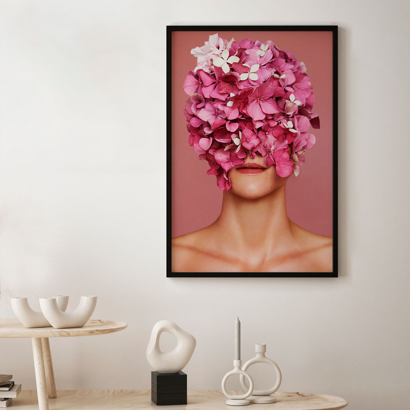 Flowerhead Pink av Camilla Schmidt