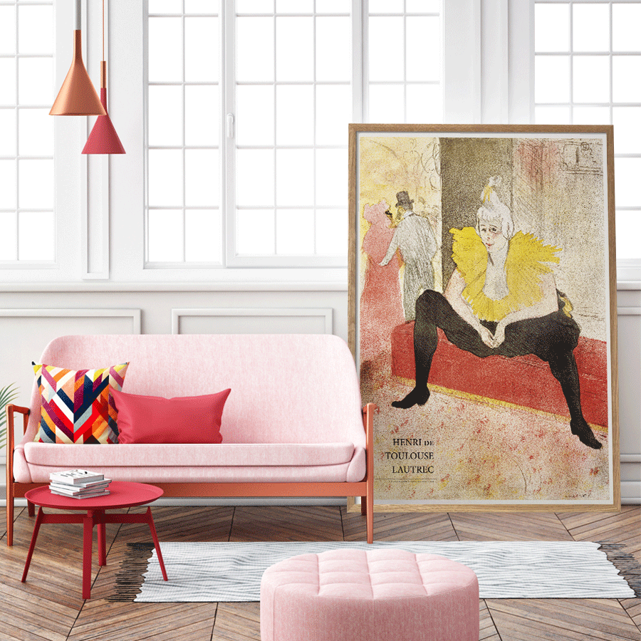 The Seated Clowness av Plakatwerket