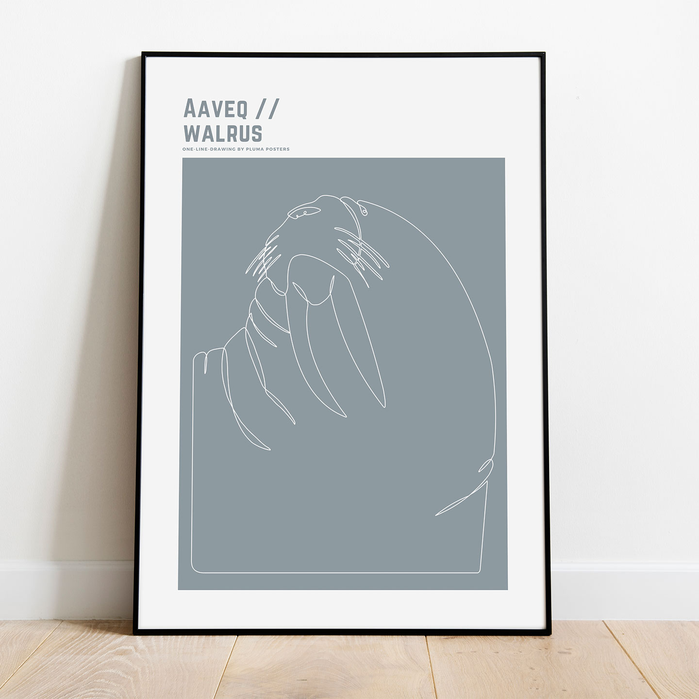 Aaveq - Walrus av Pluma Posters