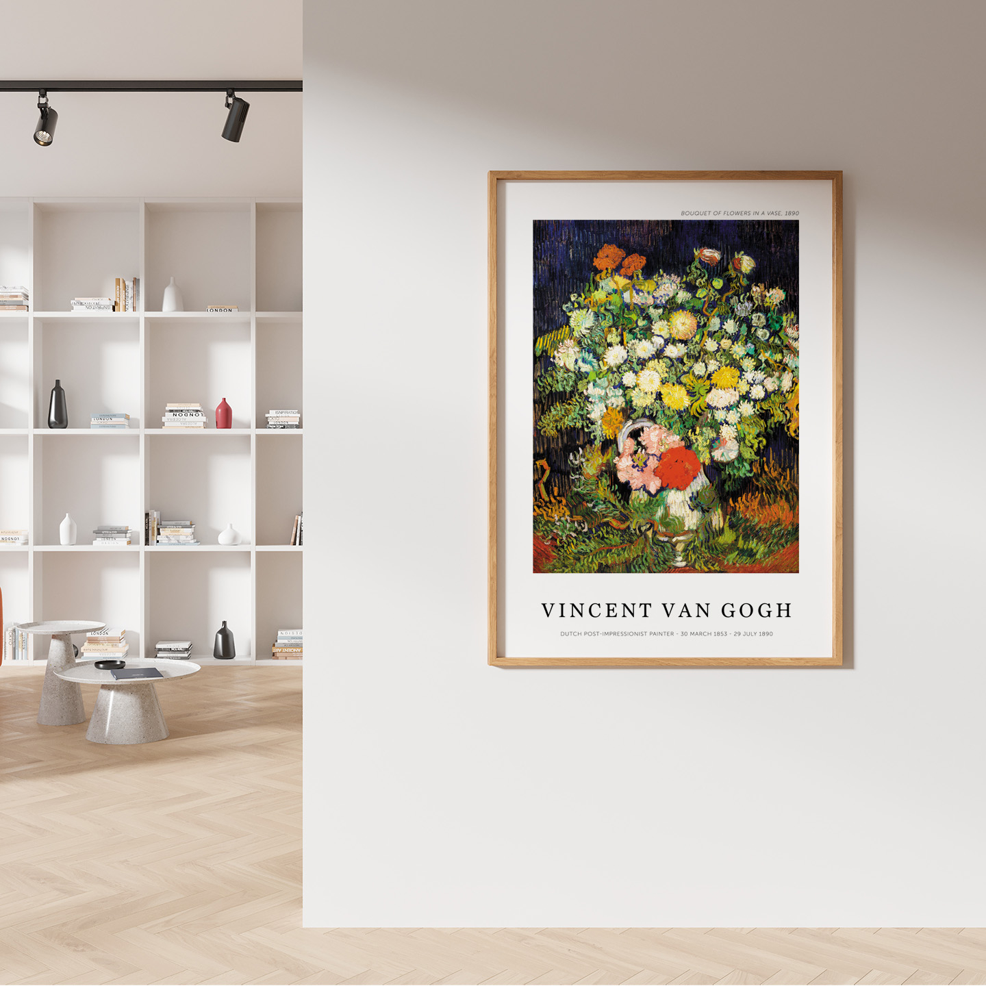 Bouquet of Flowers in a Vase av Plakatwerket
