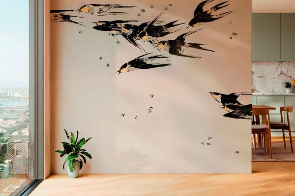 Flying magpies av Illux