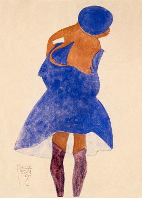 Standing Girl av Plakatwerket
