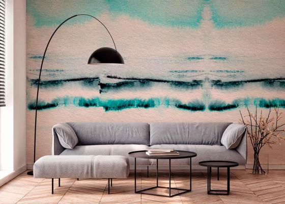 Watercolor – Iceblue av Illux