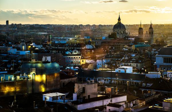 Madrid Rooftop av Kirsten Stigsgaard