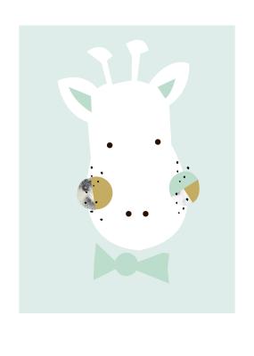 Little Ones Giraffe boy av Plakatwerket