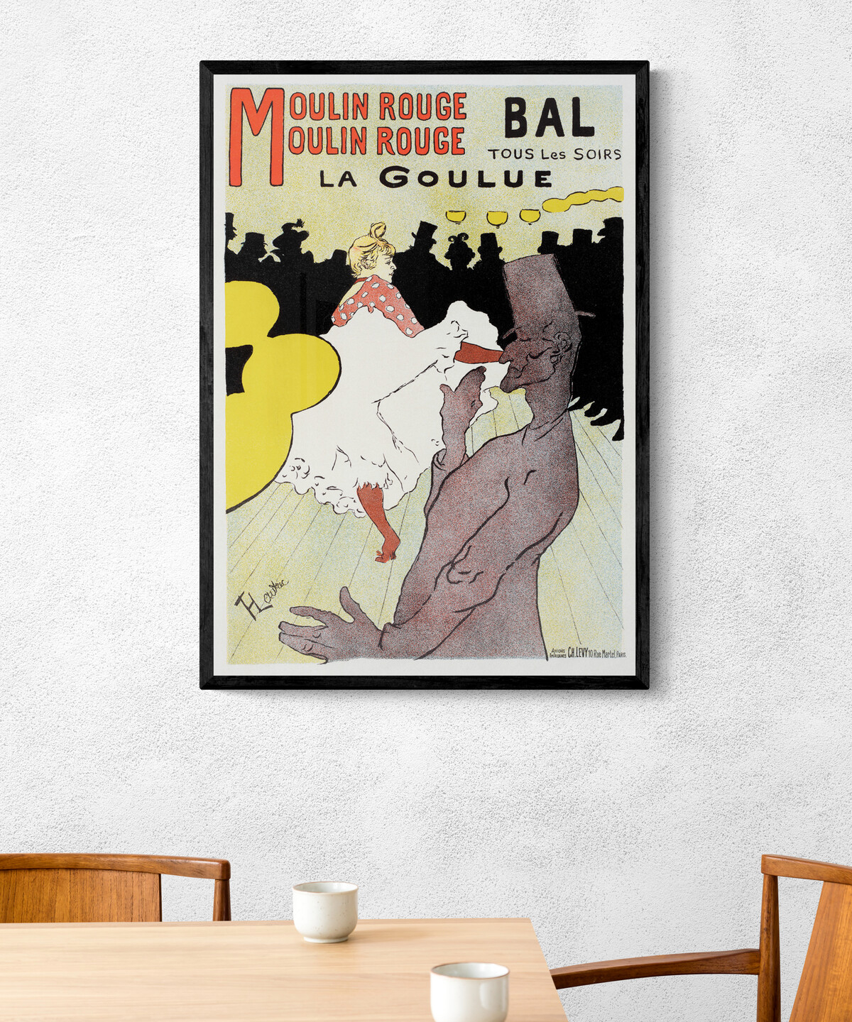 Affische pour le Moulin Rouge av Plakatwerket