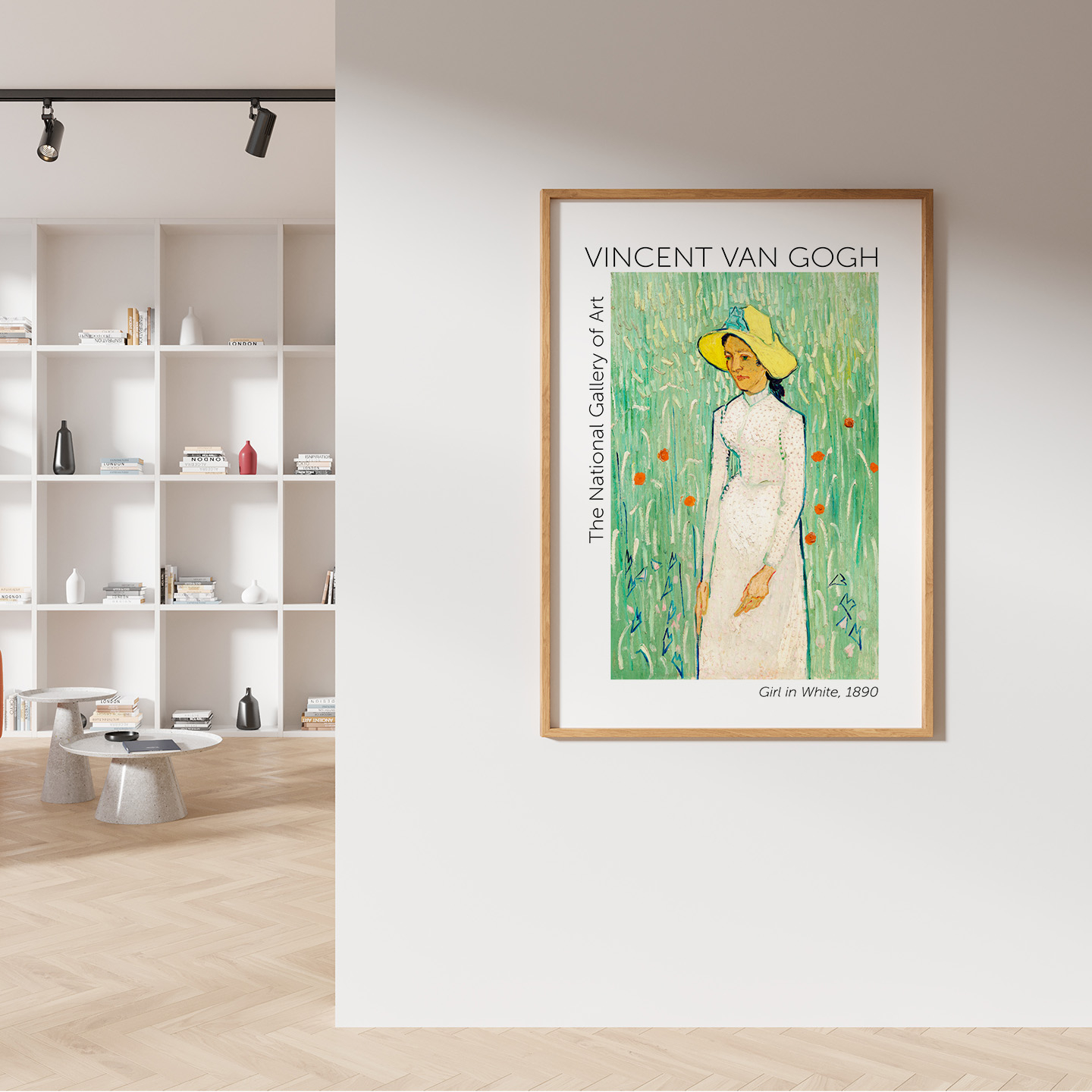 Girl in White av Plakatwerket