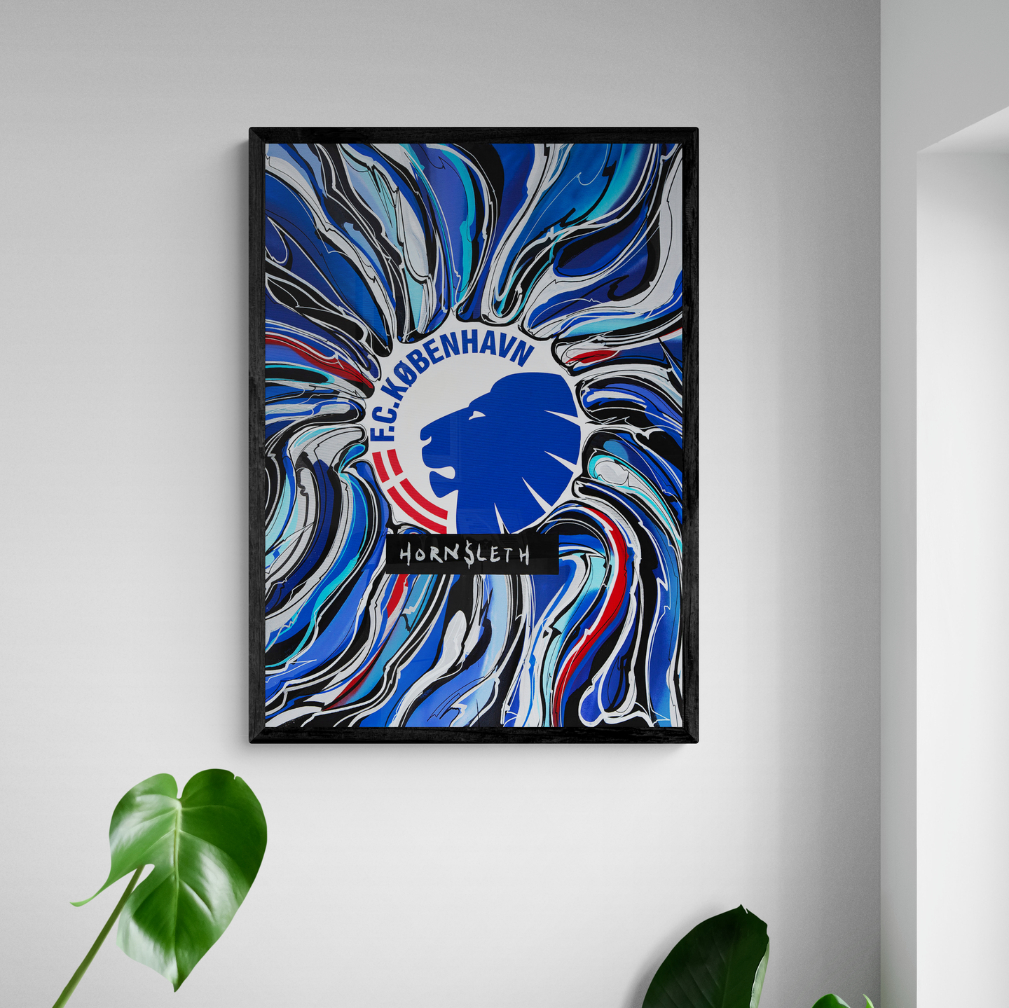 FCK Plakat Logo av Hornsleth