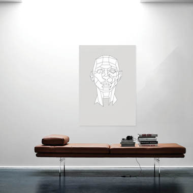 Low Poly Head av Mads Hindhede