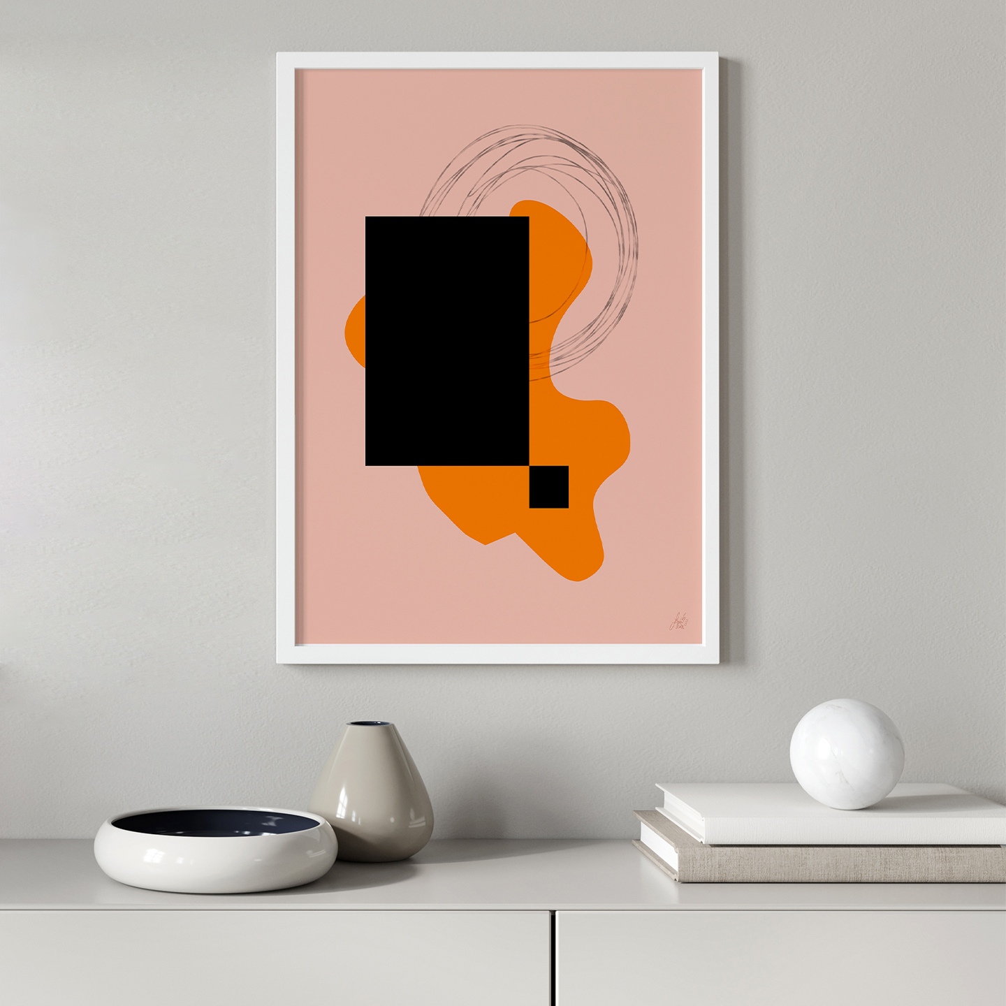 Life Is Boring Without Chaos 2 av Jacob Lund Art