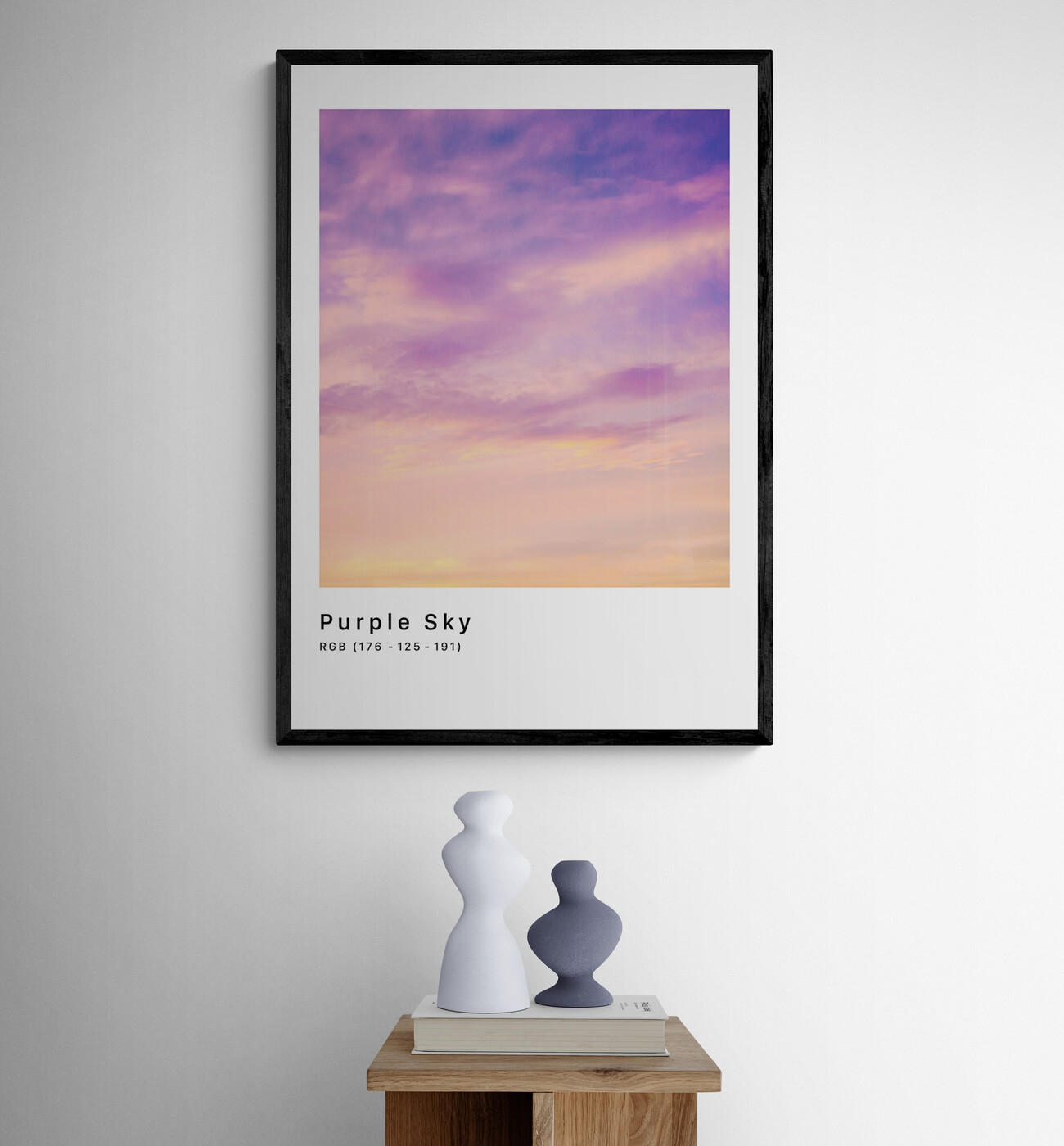 RGB Purple Sky av Plakatwerket