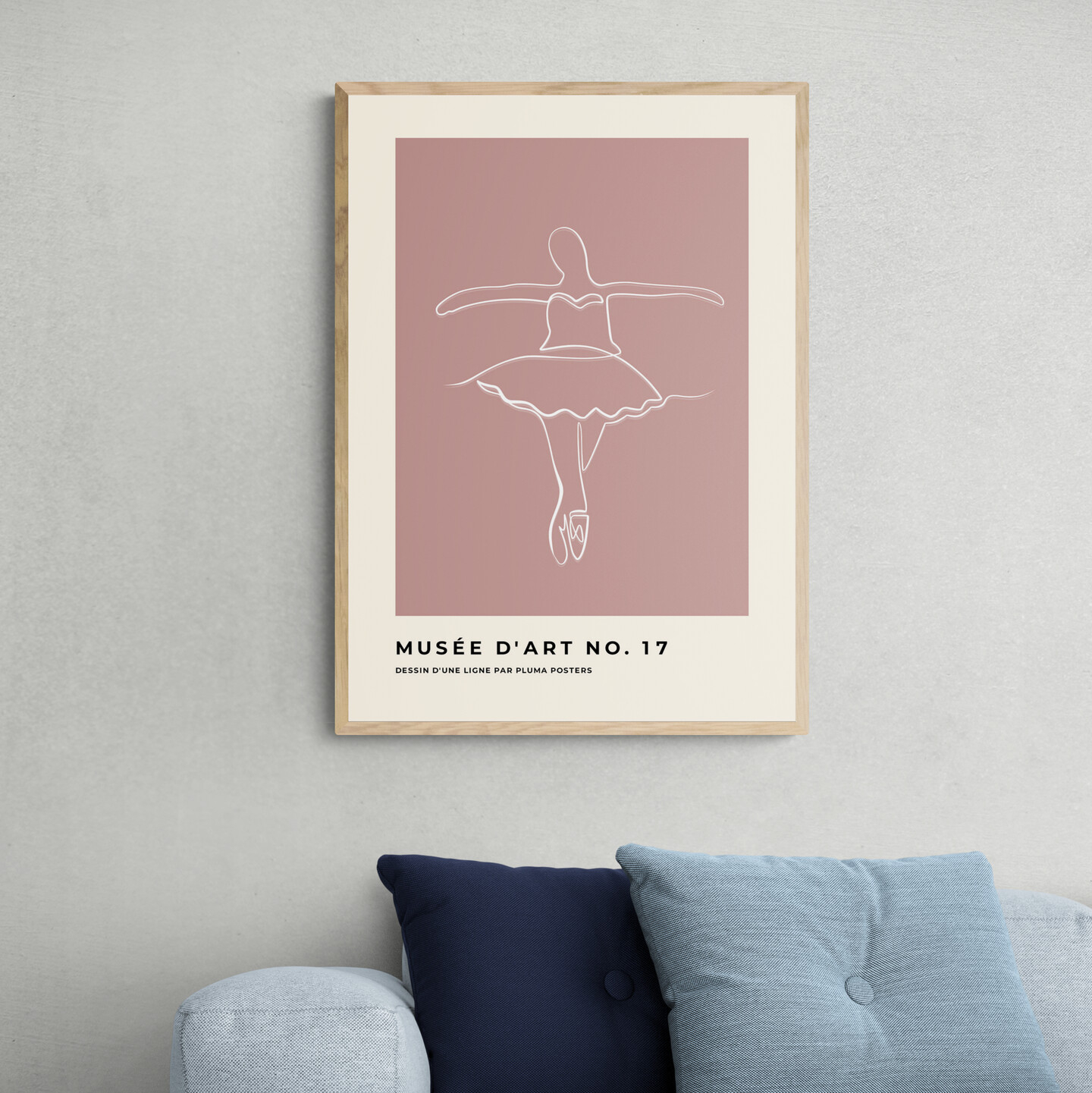 Musée d’art no. 17 av Pluma Posters