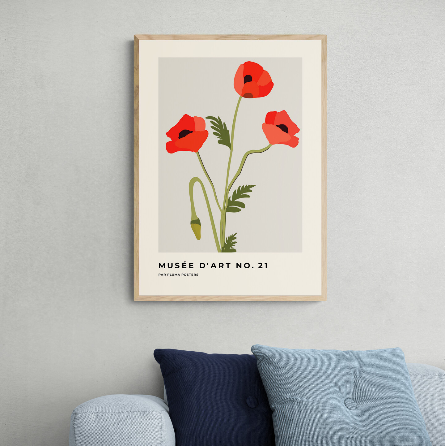Musée d’art no. 21 av Pluma Posters