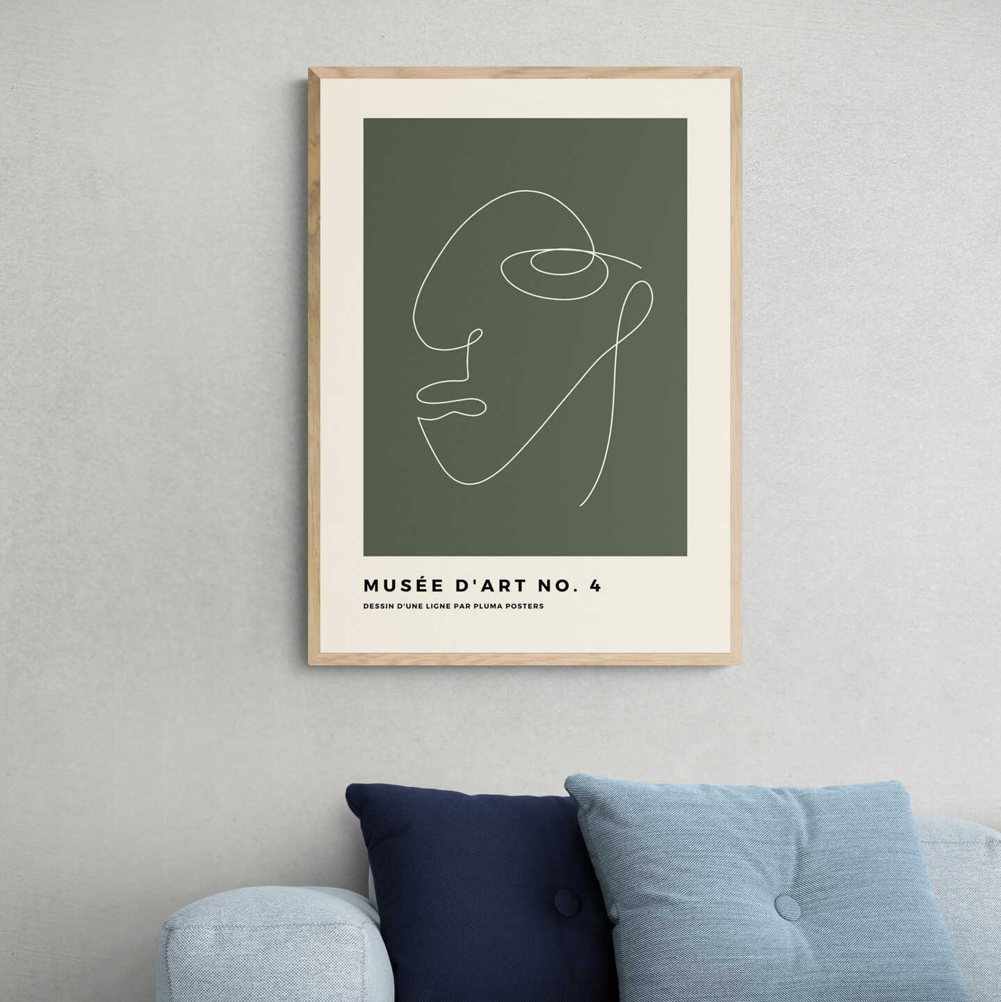 Musée d’art no. 4 av Pluma Posters