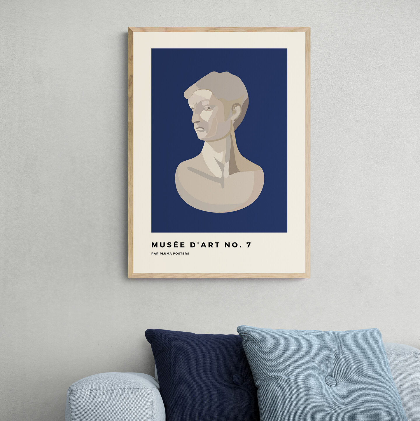Musée d’art no. 7 av Pluma Posters