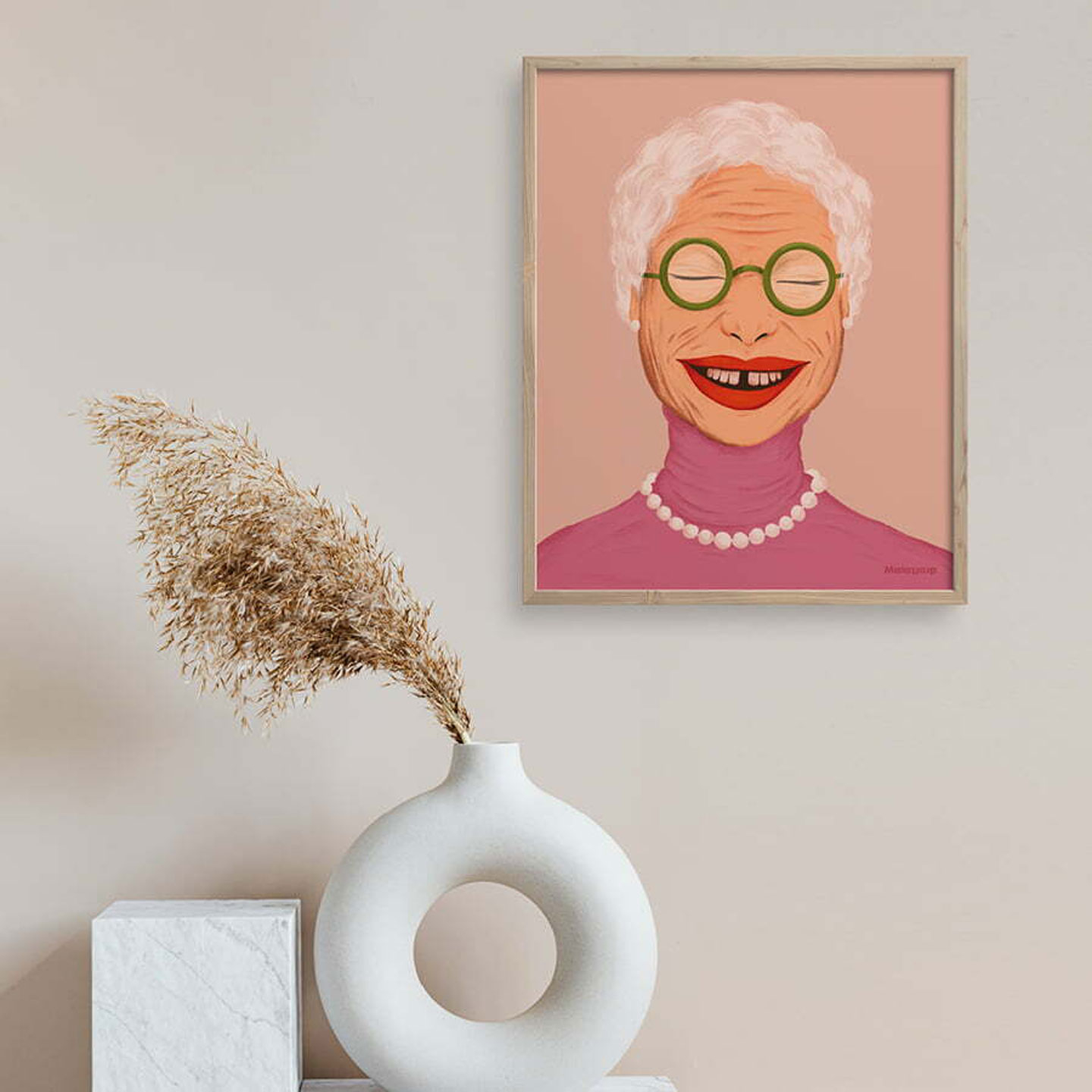 Nærsynet Rosa Pink av Maladroit