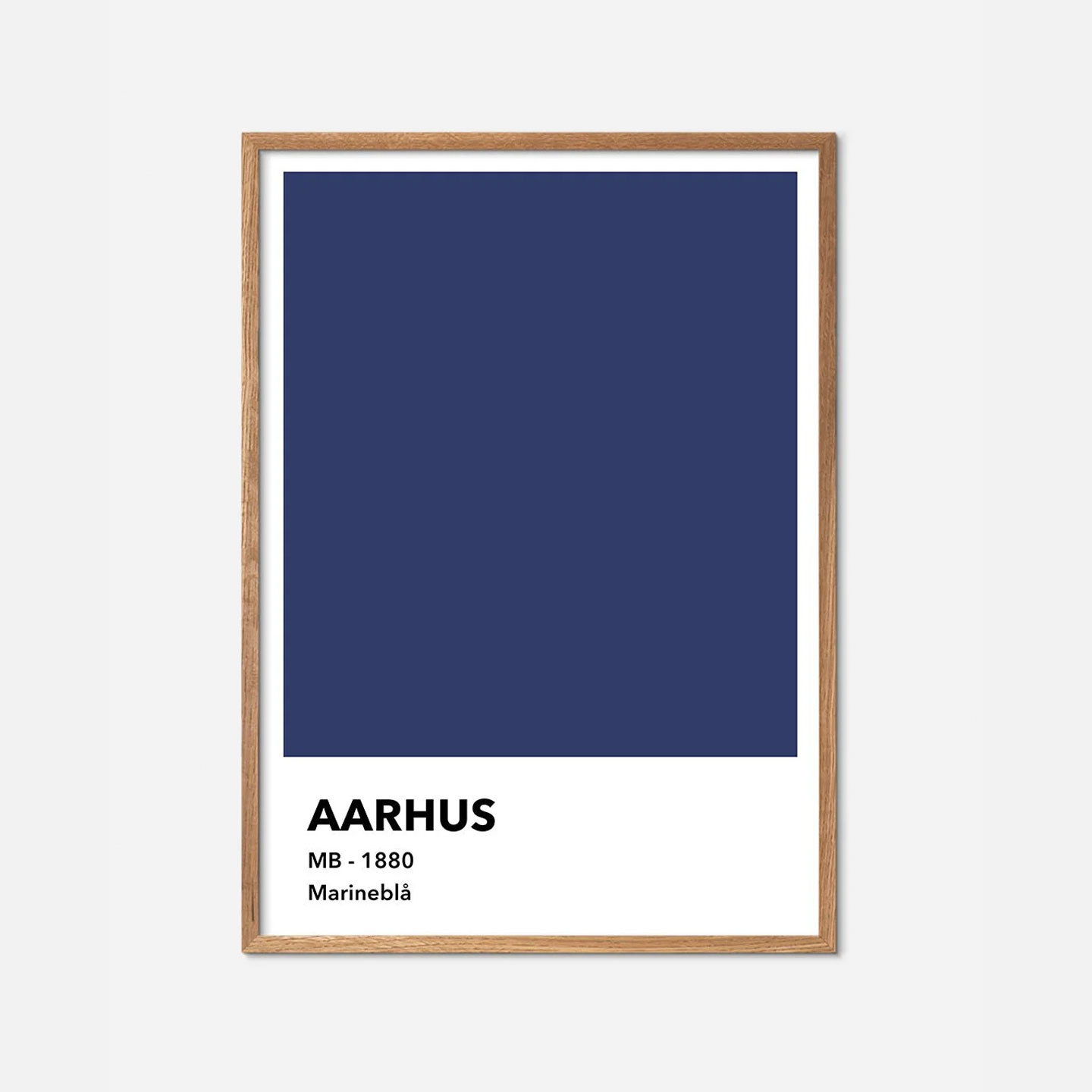 Aarhus – Marineblå av Olé Olé