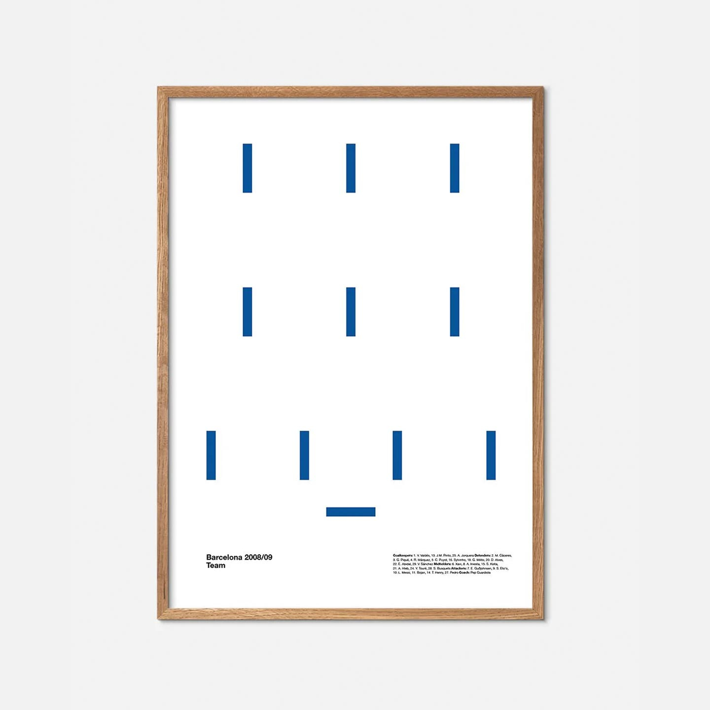 Barcelona – Team 2008/09 av Olé Olé