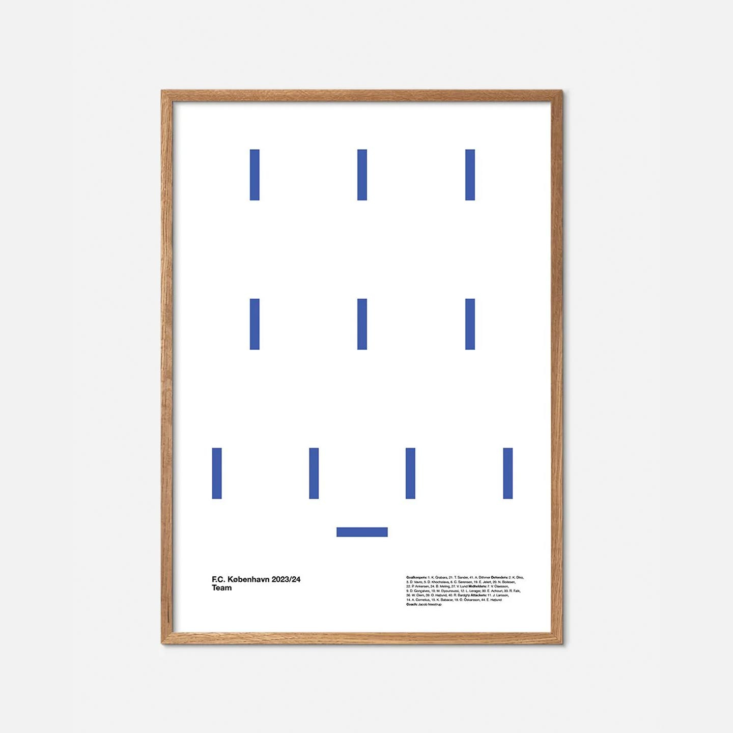 F.C. København – Team 2023/24 av Olé Olé