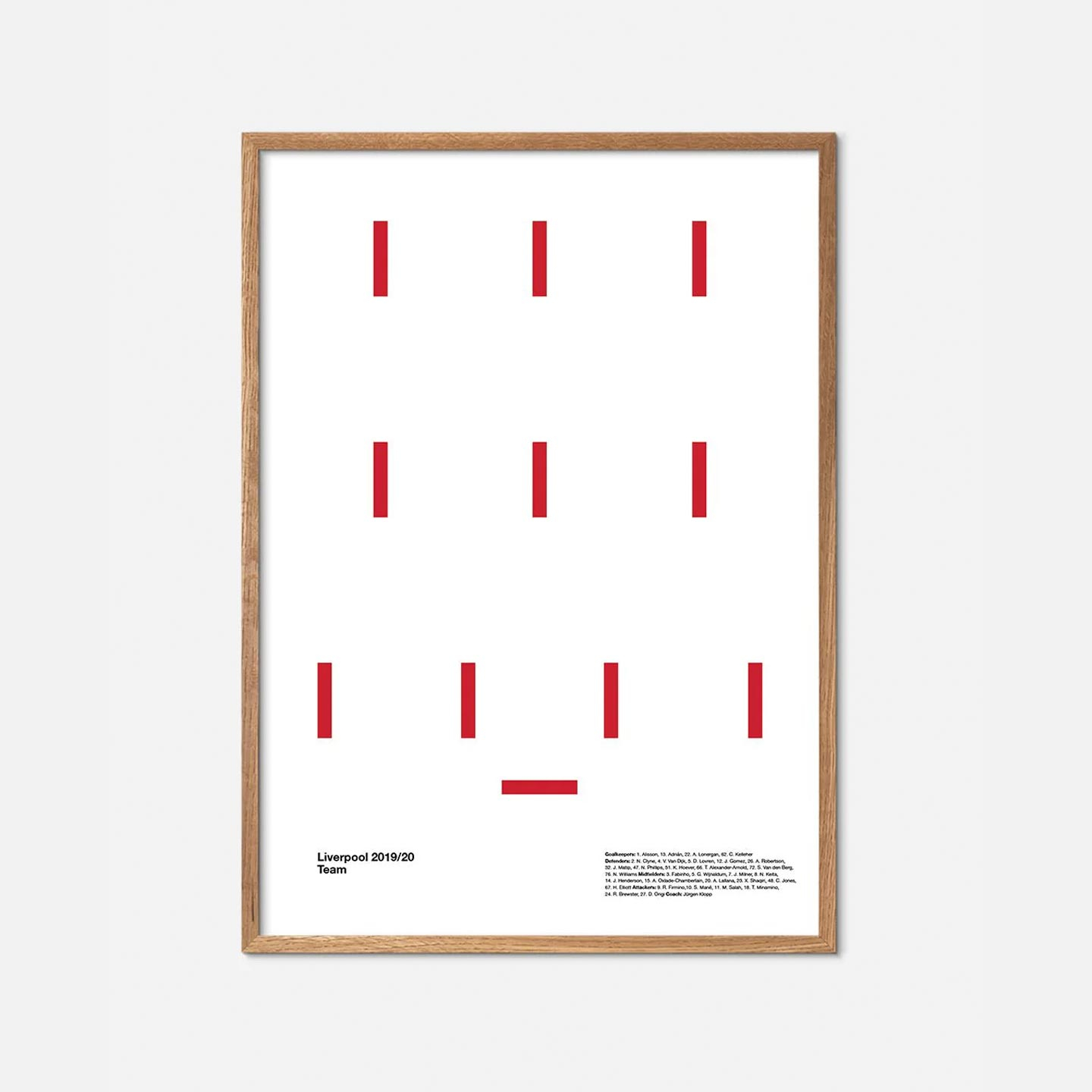Liverpool – Team 2019/20 av Olé Olé