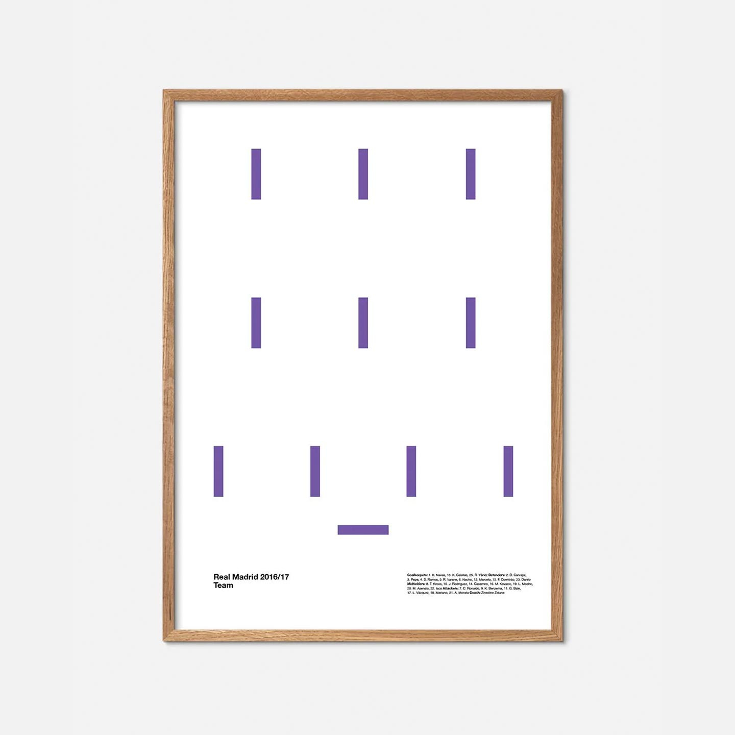 Real Madrid – Team 2016/17 av Olé Olé