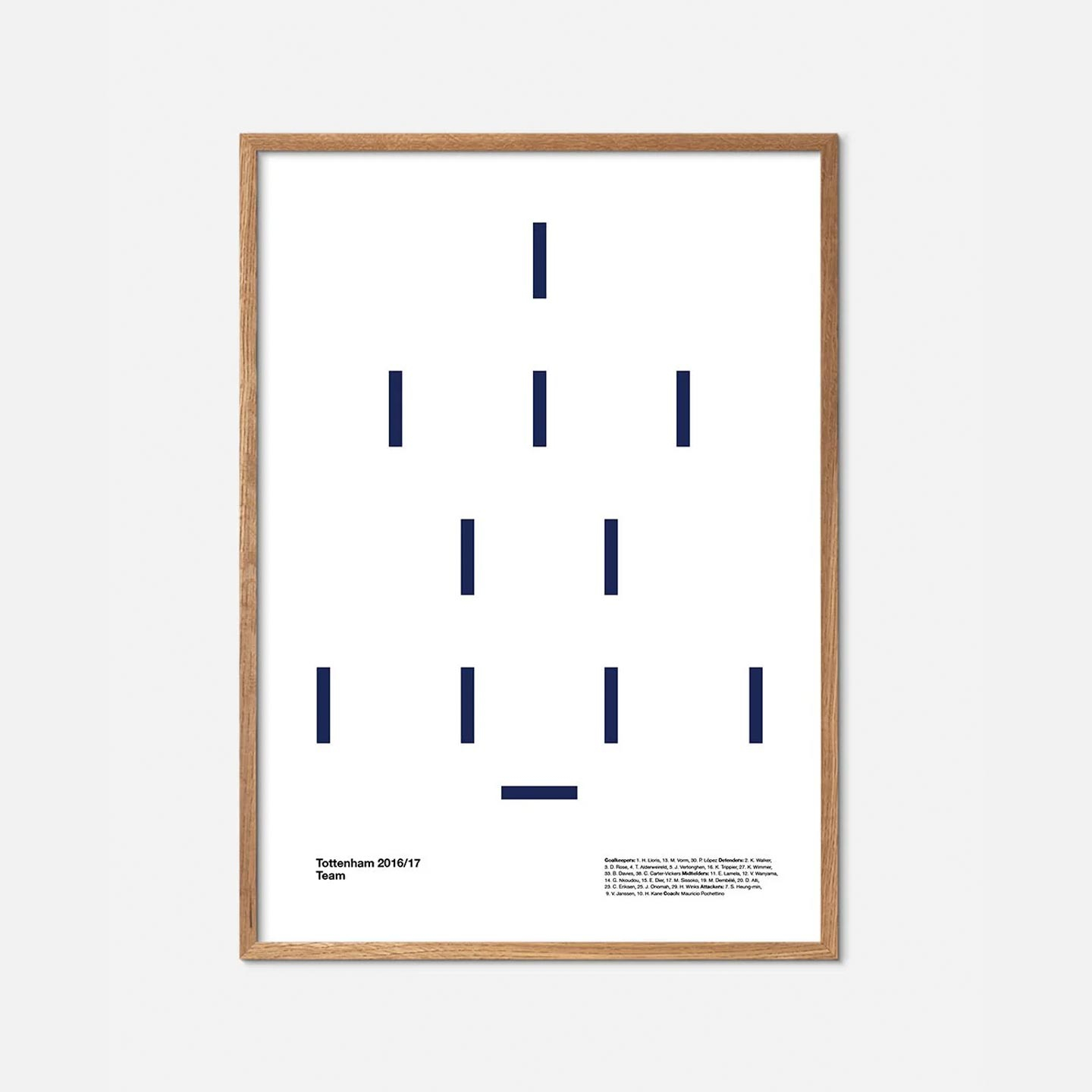 Tottenham – Team 2016/17 av Olé Olé