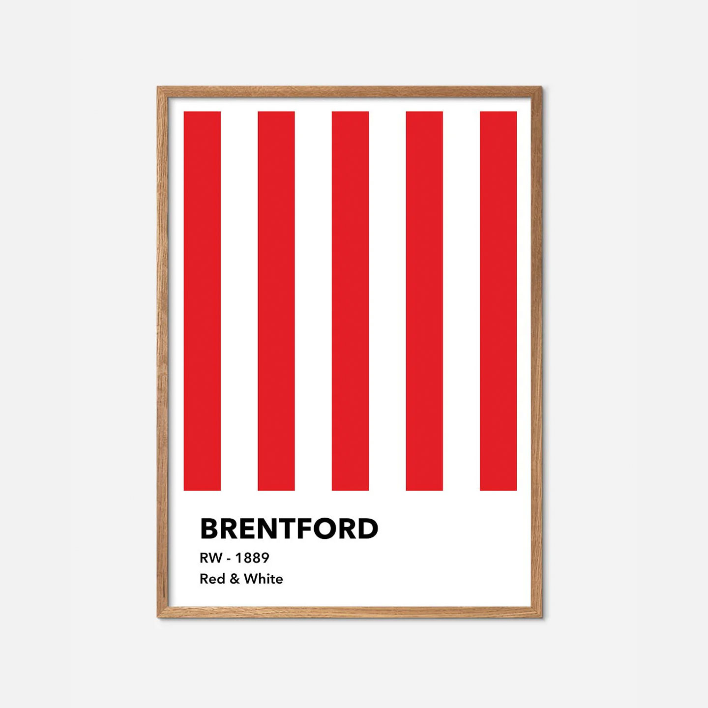 Brentford – Red og White av Olé Olé