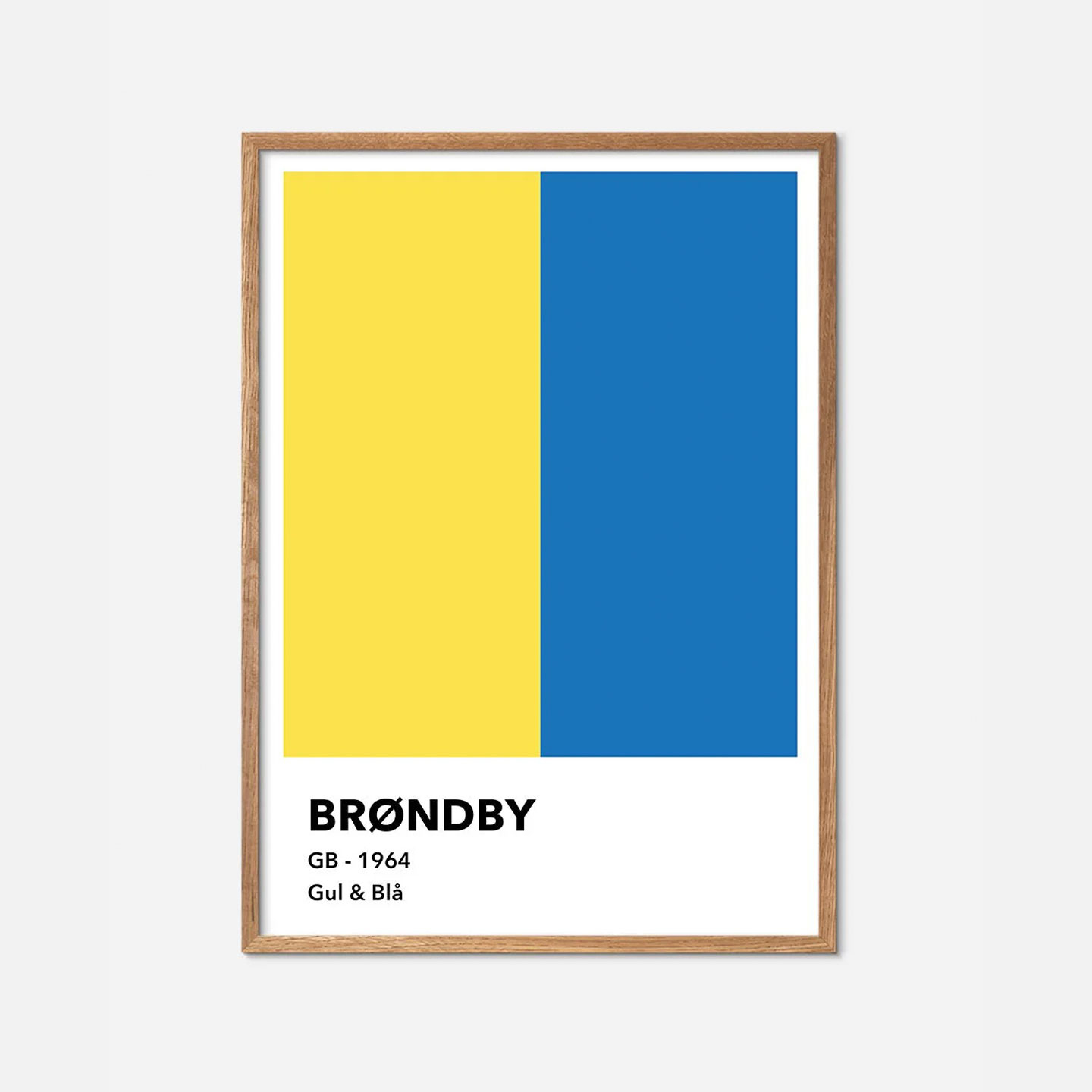 Brøndby – Gul og Blå av Olé Olé