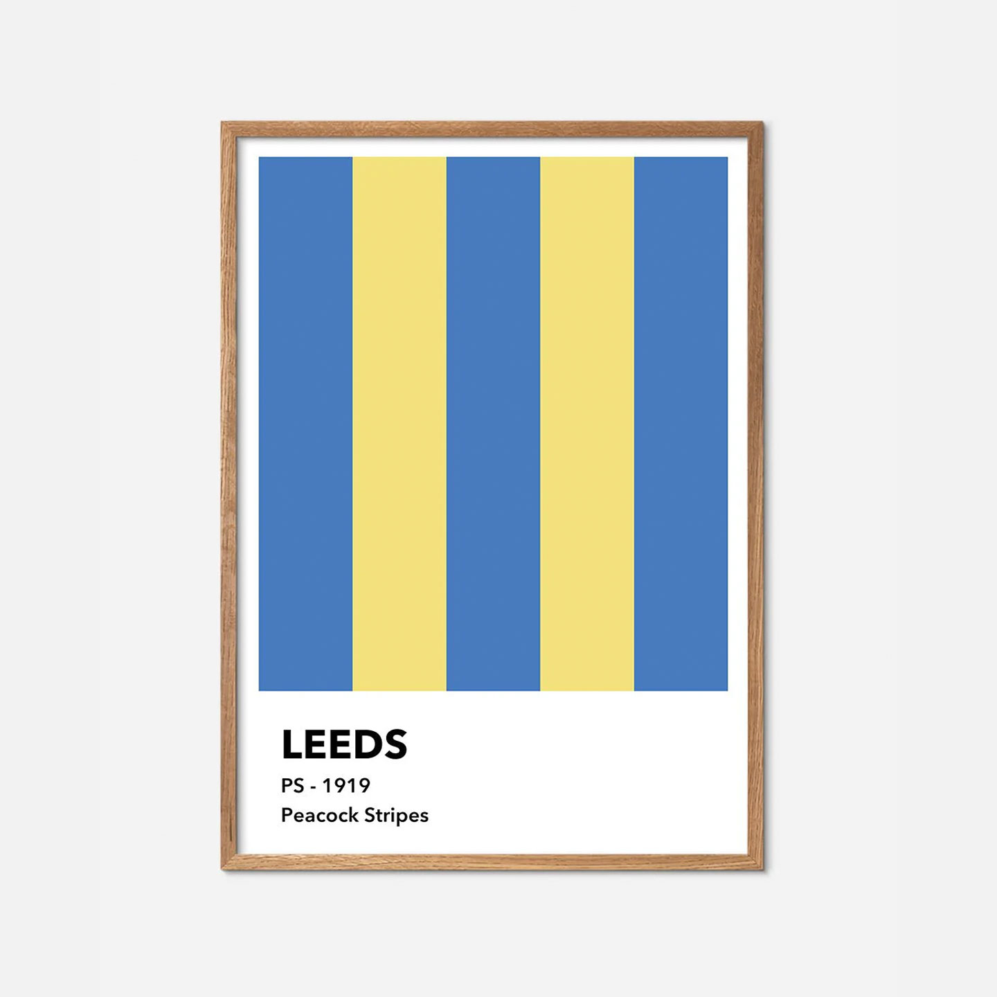 Leeds – Peacock Stripes av Olé Olé