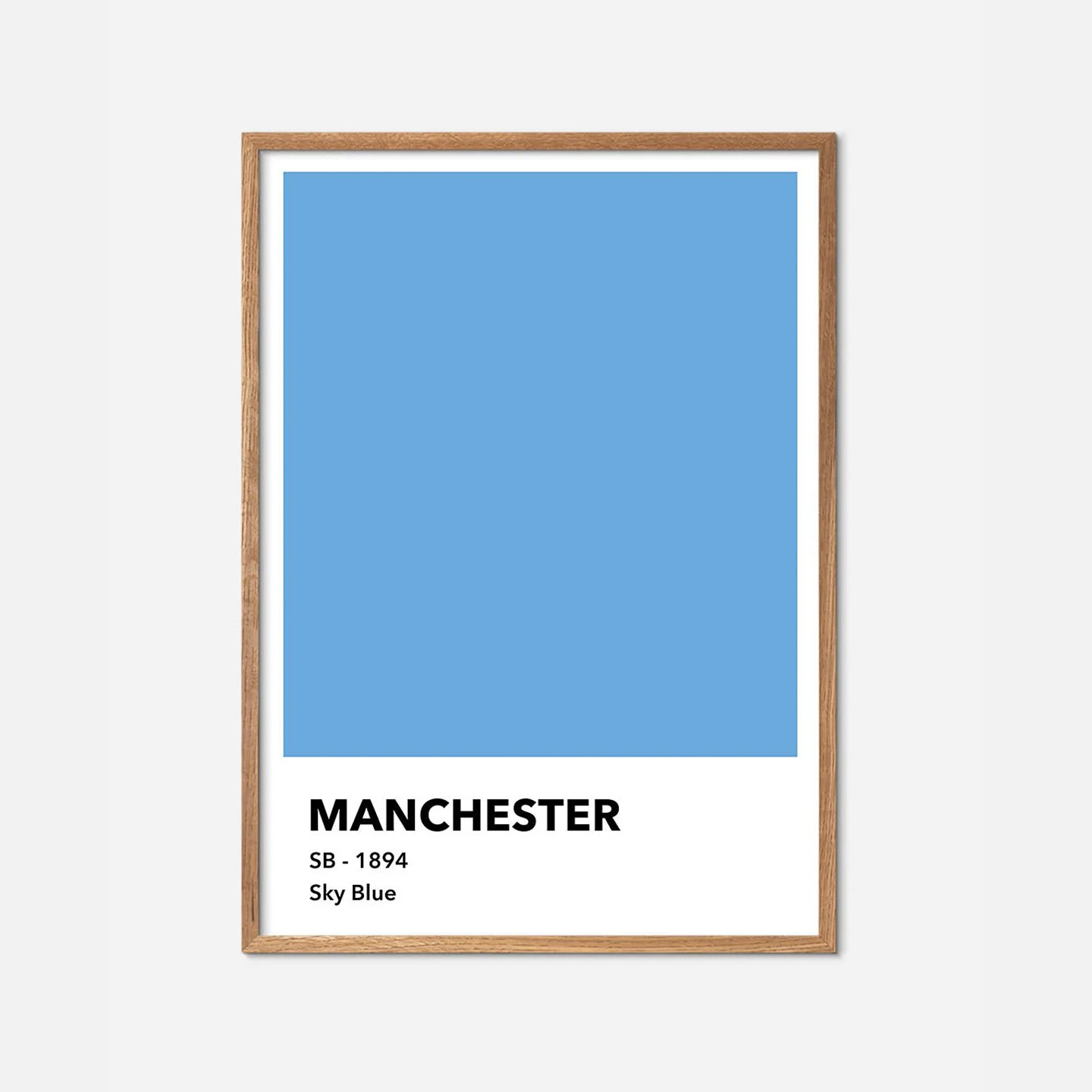 Manchester – Sky Blue av Olé Olé