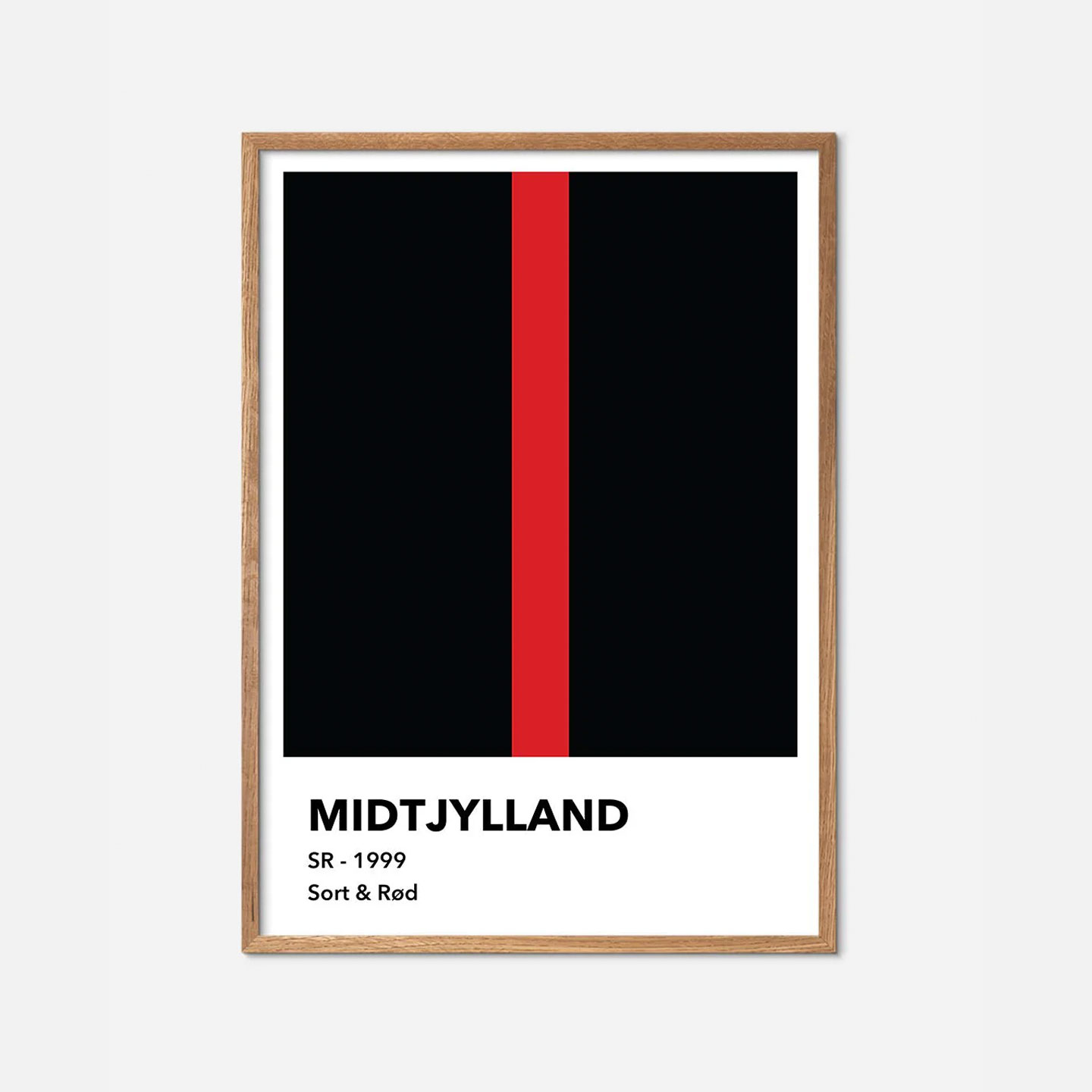 Midtjylland – Sort og Rød av Olé Olé