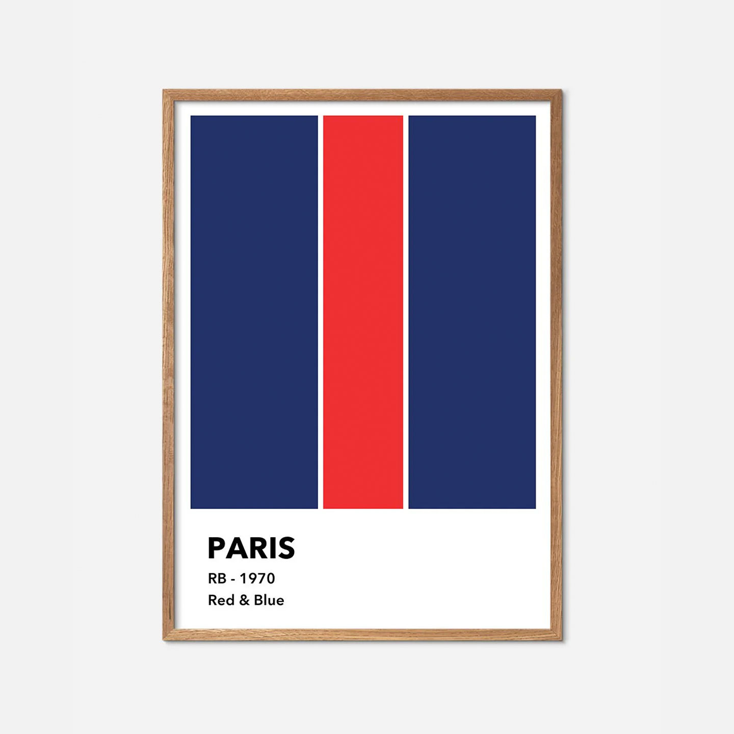 Paris – Red og Blue av Olé Olé