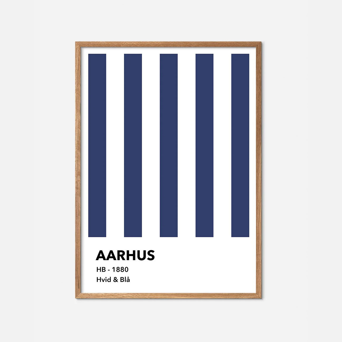 Aarhus – Hvid og Blå av Olé Olé