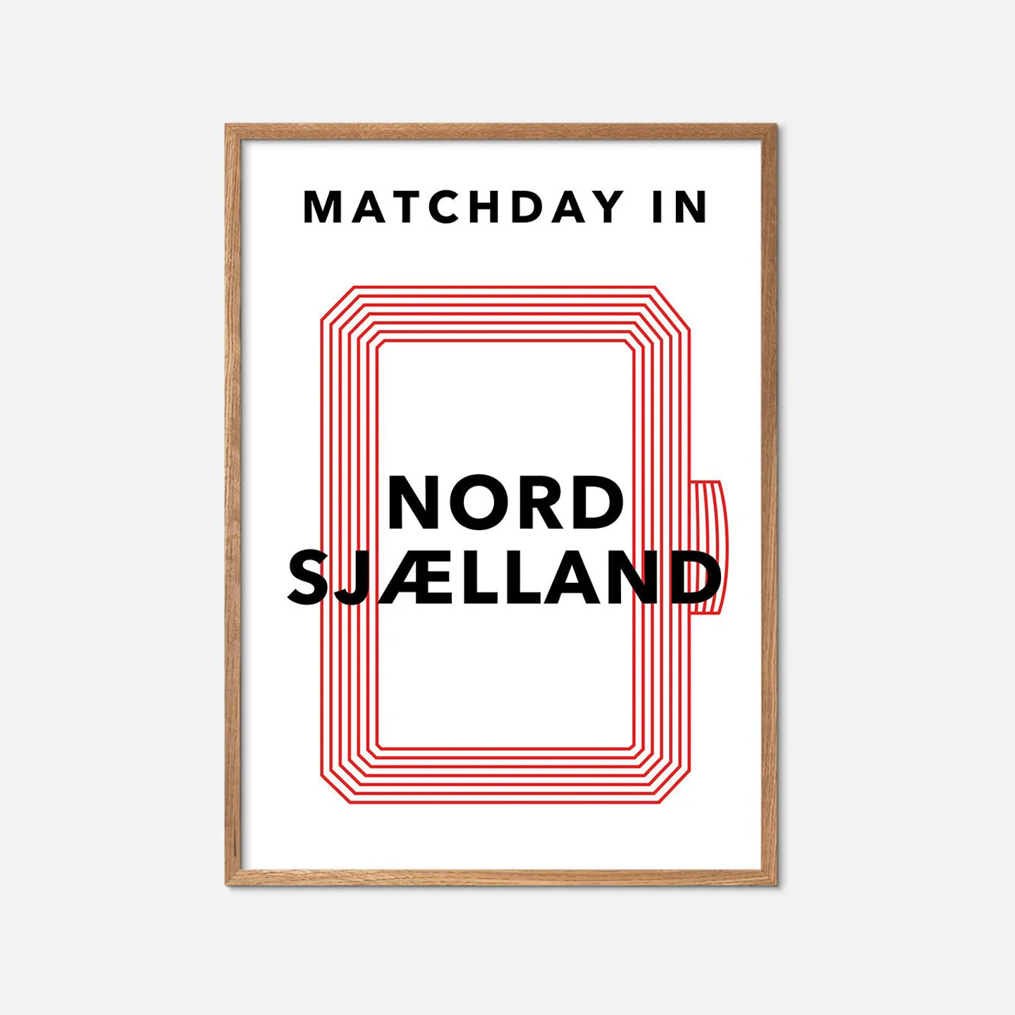 Matchday in Nordsjælland av Olé Olé