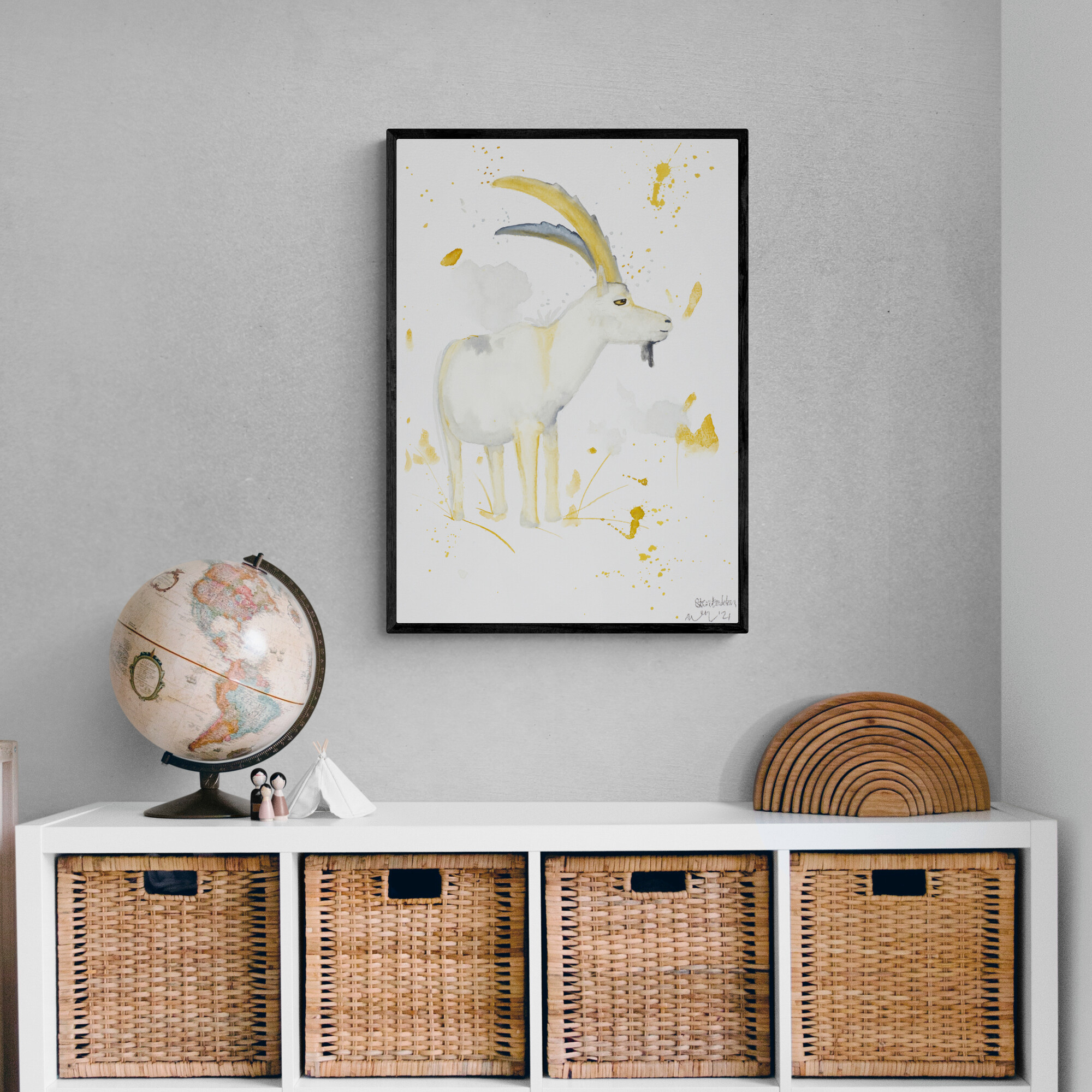 Stenbukken av  Et Lille Atelier