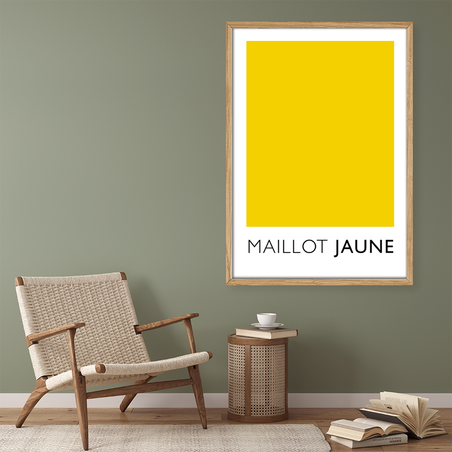 Maillot Jaune 2023 av Plakatwerket