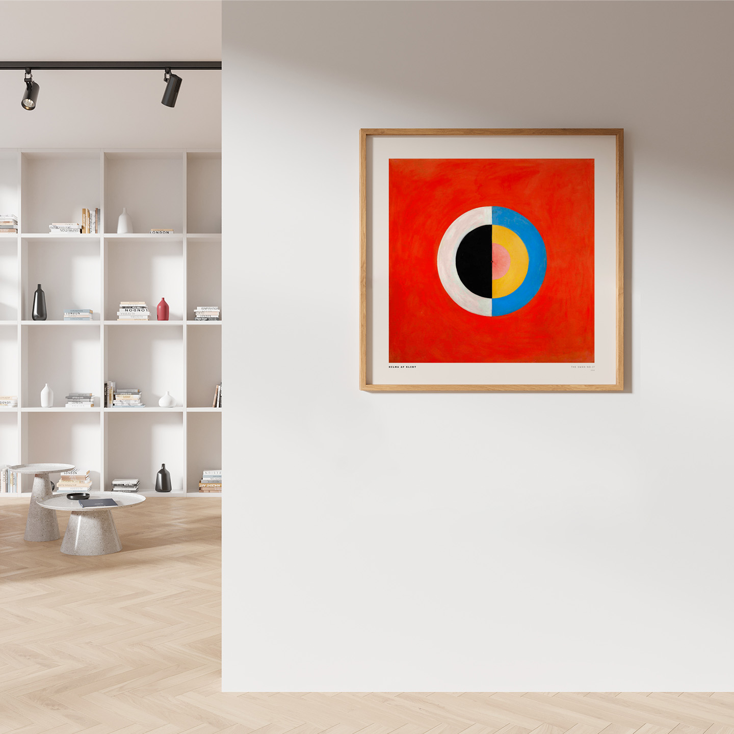 The Swan No. 17 Kvadrat av Plakatwerket