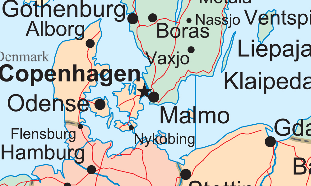 Verdenskart av Illux