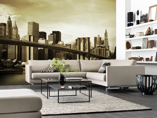 Brooklyn Bridge Old av Anline Ruby