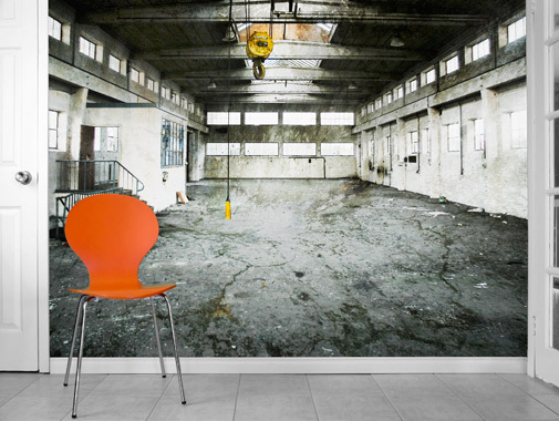 Fabrikkhall av Peter M Madsen