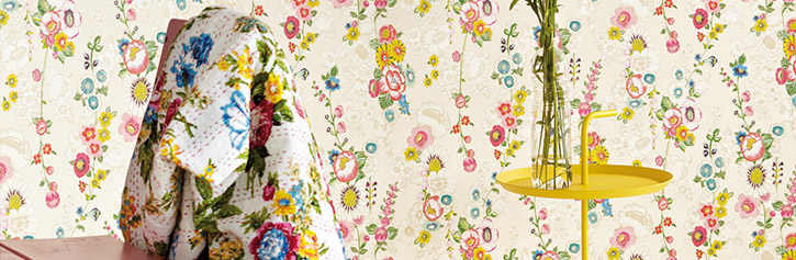 Blomster tapet Blomster tapet