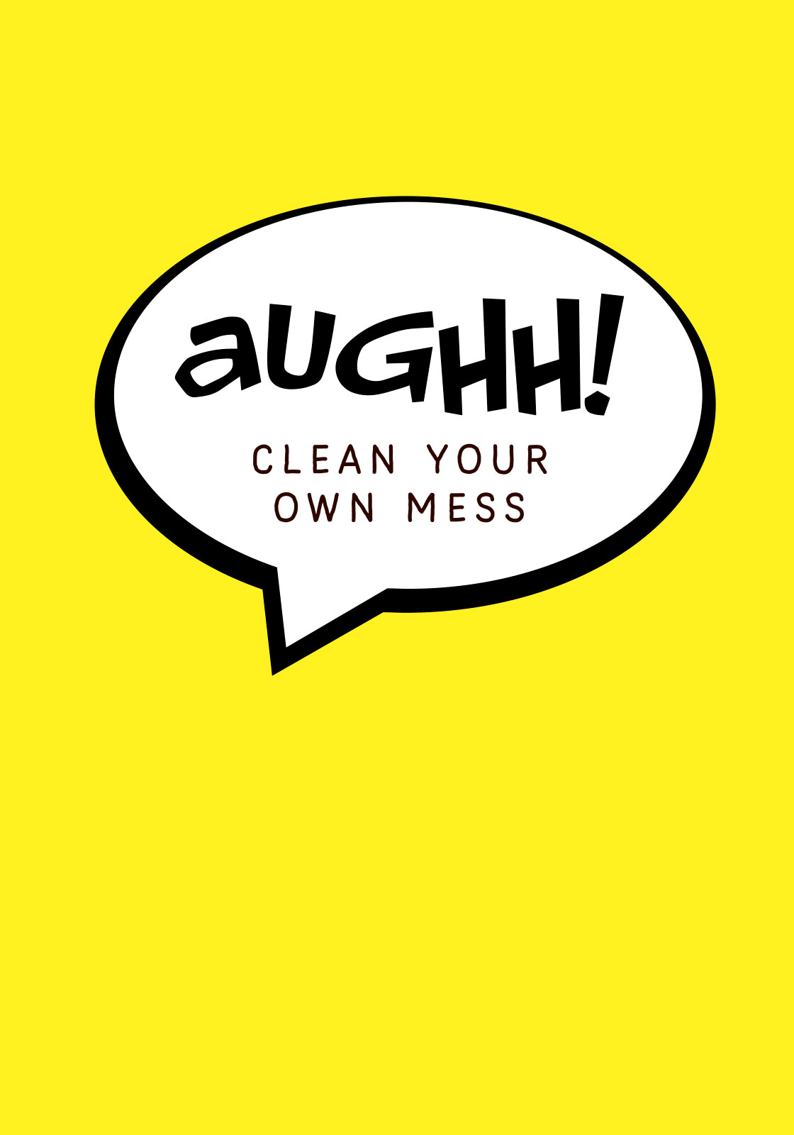 Aughh your own mess av Ten Valleys