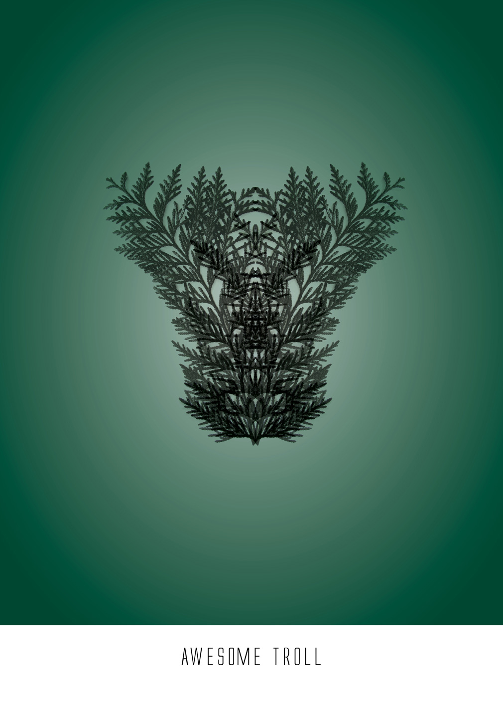 Awesome Troll Green av Ten Valleys