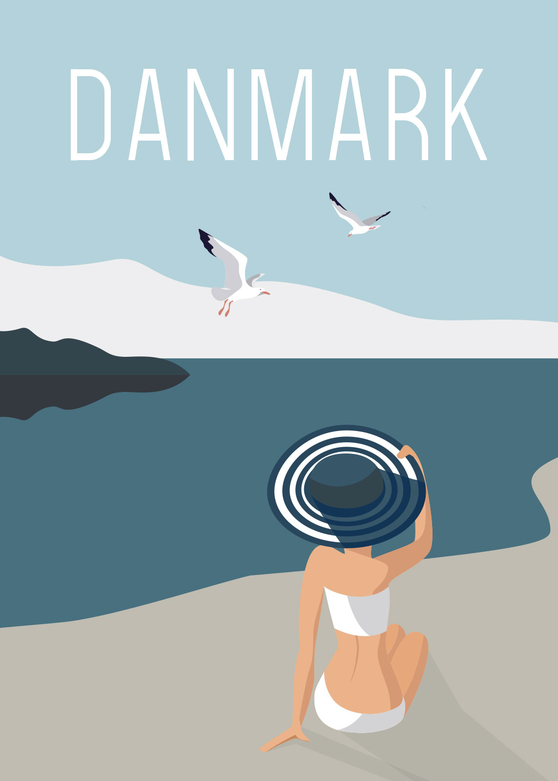 Strandmåger av Rikke Axelsen