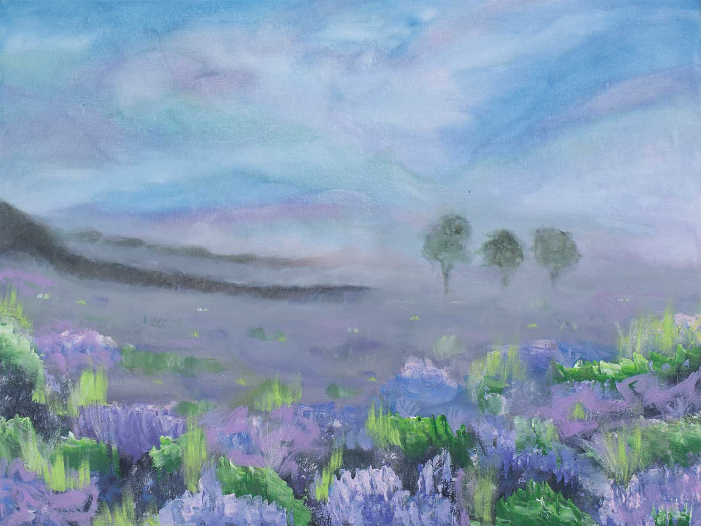 Field Of Heathers av Birgit Thrane