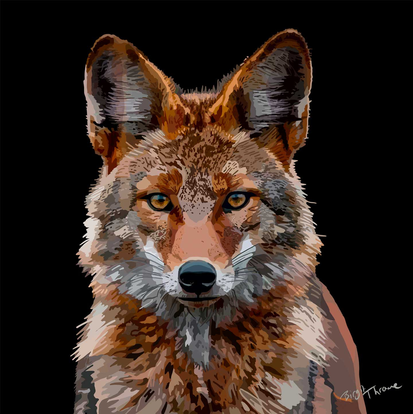 Fox av Birgit Thrane