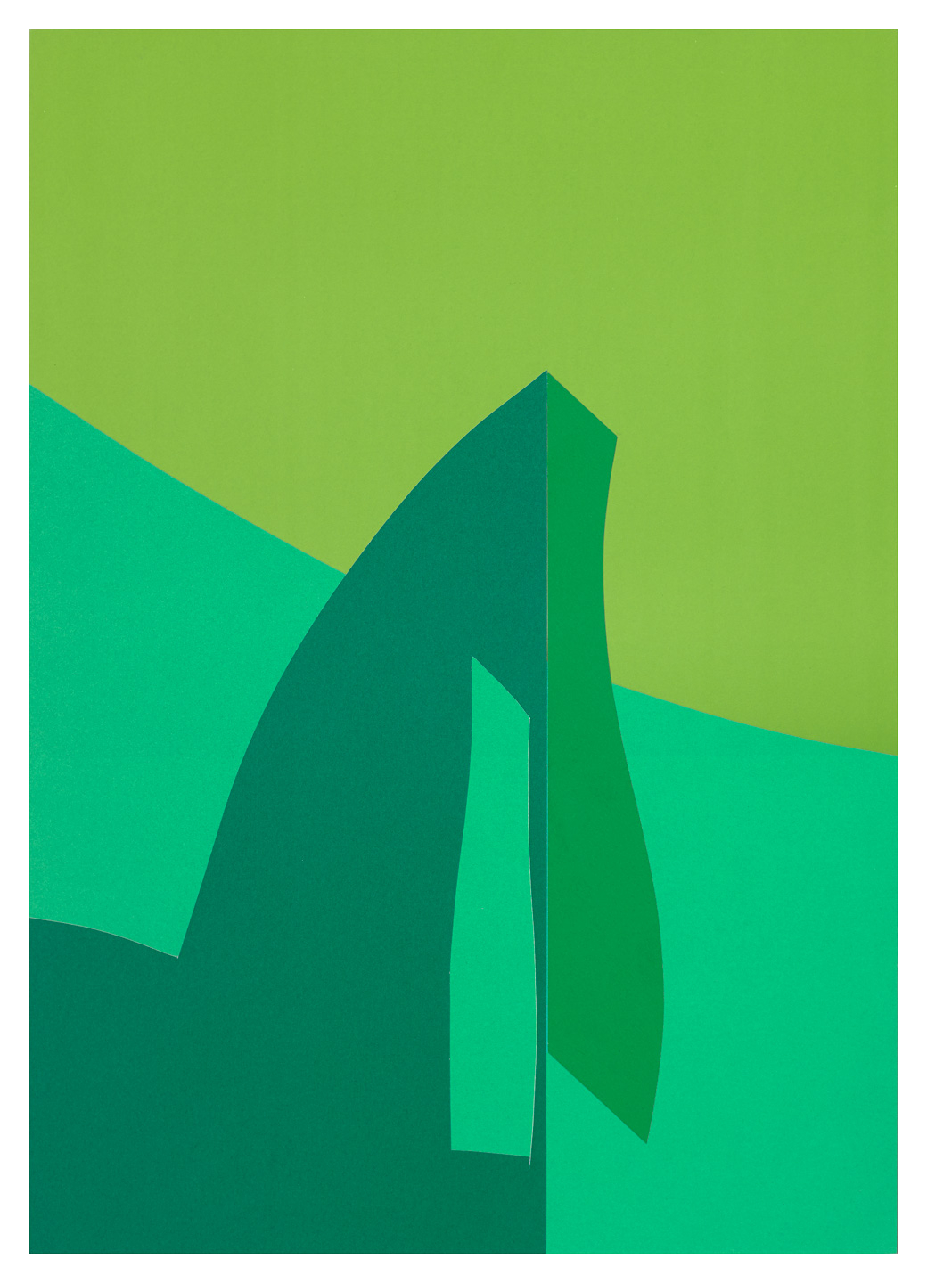 Grøn 1 av PaperArt