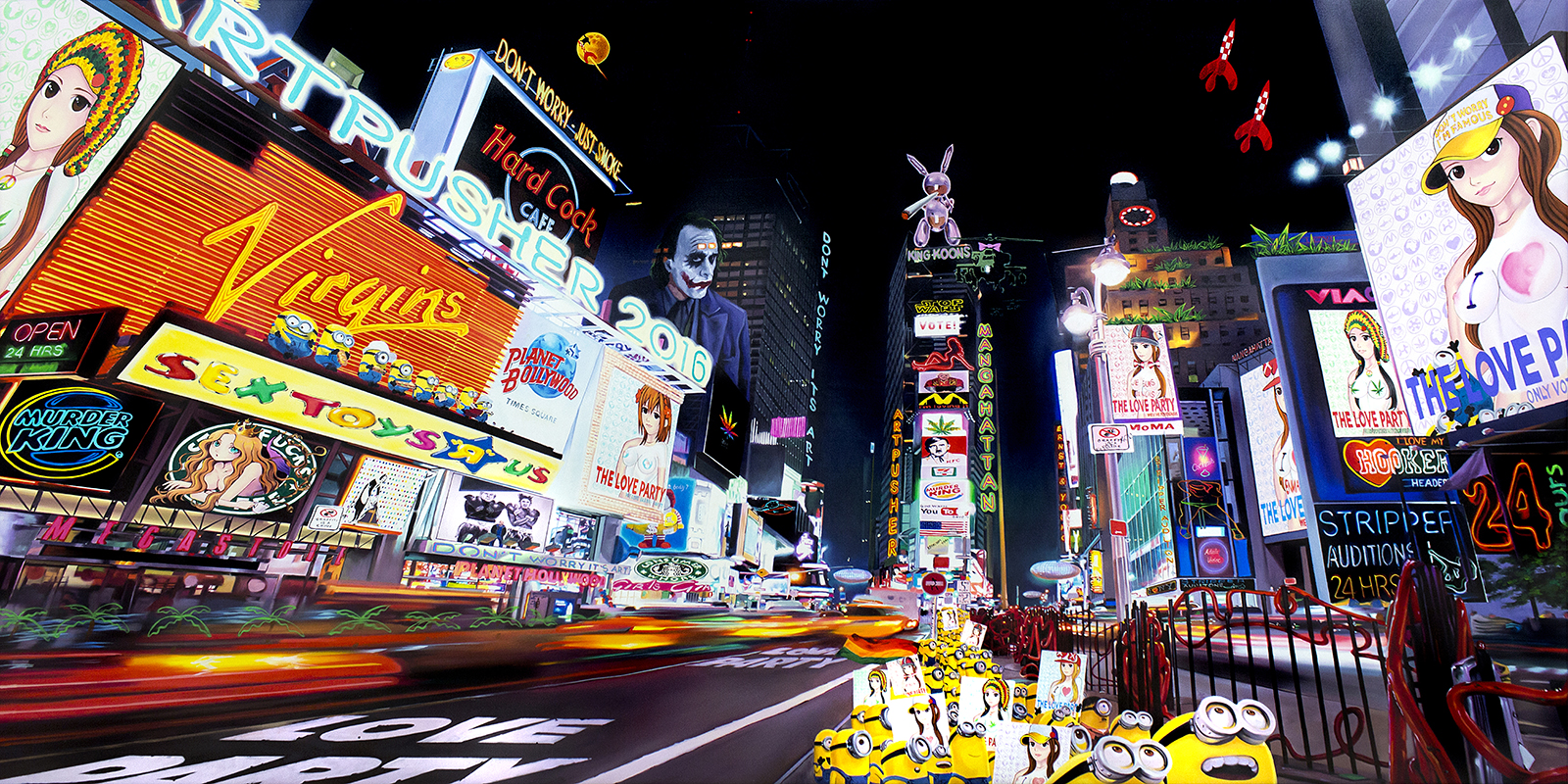 King koons feat. the love party av Artpusher