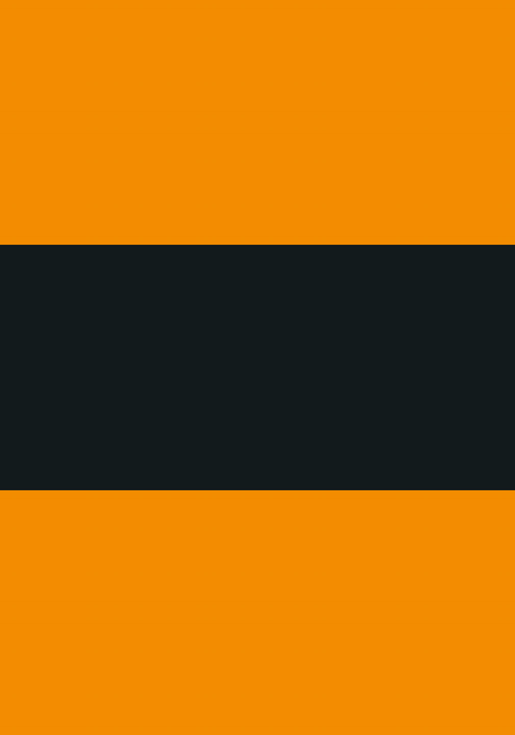 Lakridskonfekt – Orange og sort av Ten Valleys